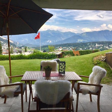 Casa Admisa, Spektakulaere Aussicht, Ski In And Out, Hochwertige Einrichtung, Valserstein Und Eiche Flims Extérieur photo
