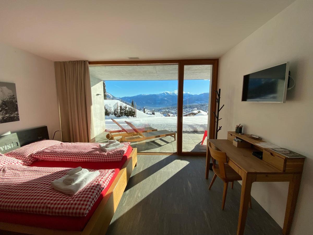 Casa Admisa, Spektakulaere Aussicht, Ski In And Out, Hochwertige Einrichtung, Valserstein Und Eiche Flims Extérieur photo