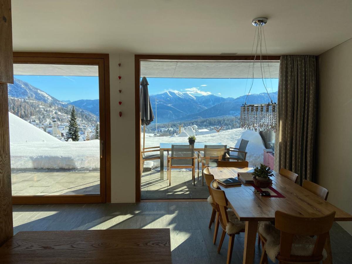 Casa Admisa, Spektakulaere Aussicht, Ski In And Out, Hochwertige Einrichtung, Valserstein Und Eiche Flims Extérieur photo