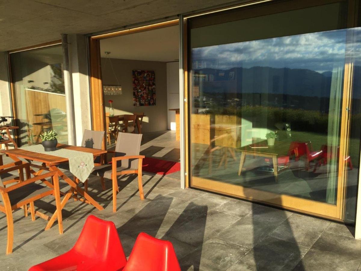 Casa Admisa, Spektakulaere Aussicht, Ski In And Out, Hochwertige Einrichtung, Valserstein Und Eiche Flims Extérieur photo