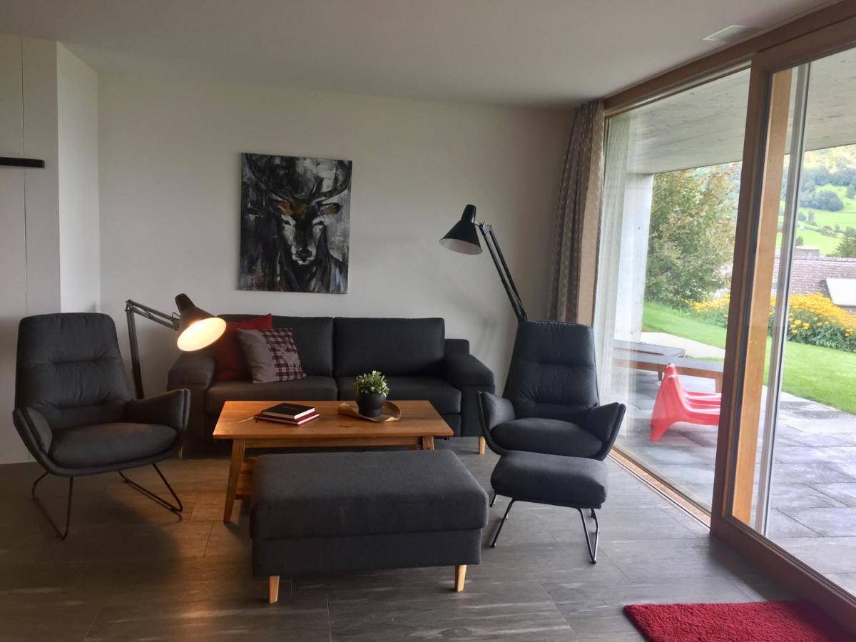 Casa Admisa, Spektakulaere Aussicht, Ski In And Out, Hochwertige Einrichtung, Valserstein Und Eiche Flims Extérieur photo
