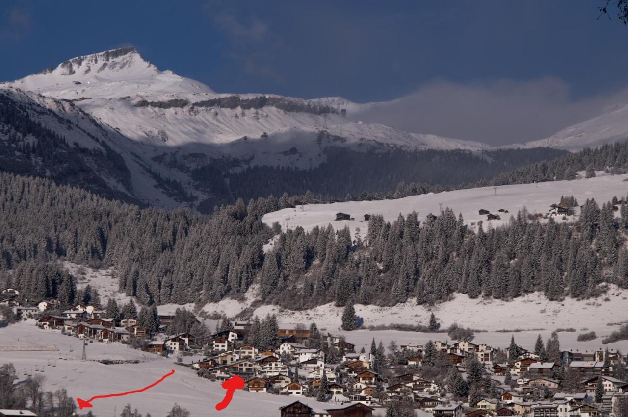 Casa Admisa, Spektakulaere Aussicht, Ski In And Out, Hochwertige Einrichtung, Valserstein Und Eiche Flims Extérieur photo